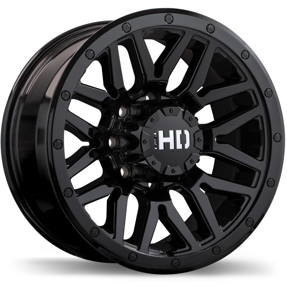 Fast HD Menace Gloss Black 18x9 +15 8x180mm 125.0mm - Wheelwiz