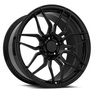 MRR Forged F24 Gloss Black fit Corvette C8 ( front: FF24198552038-GB ) 20x11 +38 5x120mm 66.9mm