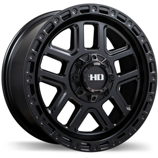 Fast HD Summit Satin Black 17x8 +25 6x135|6x139.7mm 95.1mm