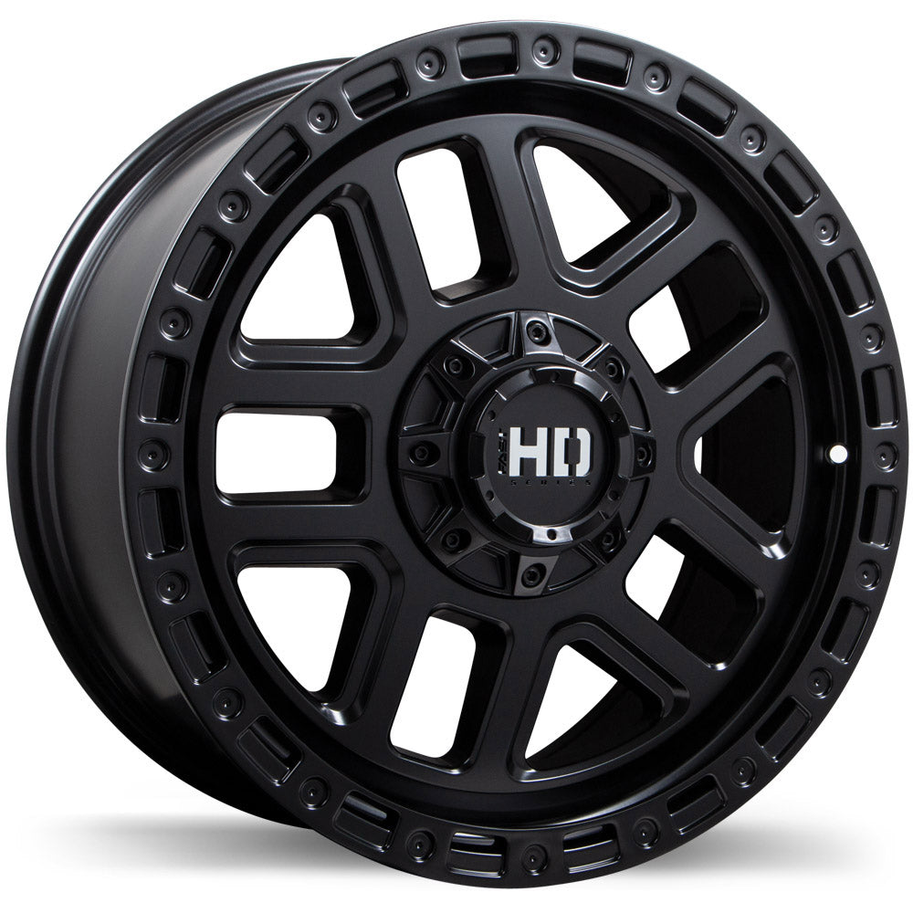 Fast HD Summit Satin Black 20x9 +30 6x135|6x139.7mm 95.1mm - Wheelwiz
