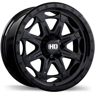 Fast HD Hooligan Gloss Black 20x9 +15 6x139.7mm 106.1mm