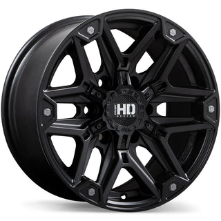 Fast HD RECON Satin Black Anthracite 16x8 +10 6x139.7mm 106.1mm