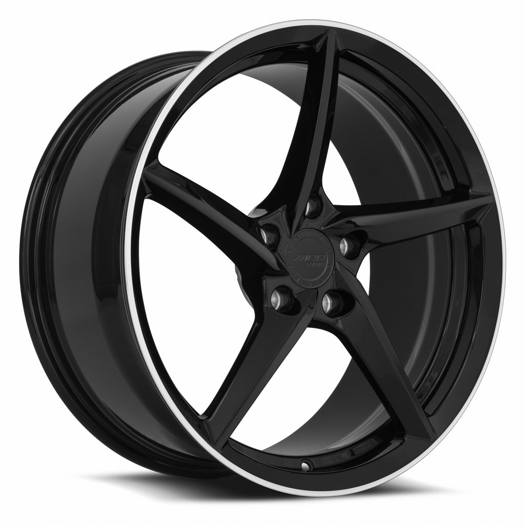 MRR Forged Forged F25 Gloss Black Left 19x8.5 +38 5x120mm 67.1mm - Wheelwiz