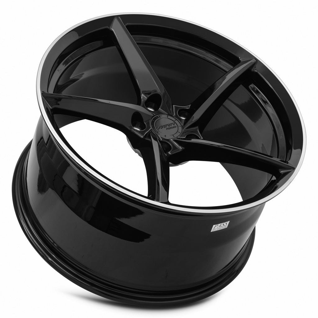 MRR Forged Forged F25 Gloss Black Left 20x11 +48 5x120mm 67.1mm - Wheelwiz