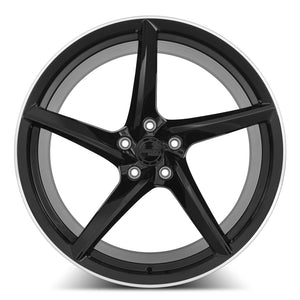 MRR Forged Forged F25 Gloss Black Right 21x13 +25 5x120mm 67.1mm - Wheelwiz