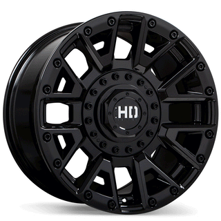 Fast HD Knuckles Gloss Black 18x9 -10 6x135|6x139.7mm 87.1mm