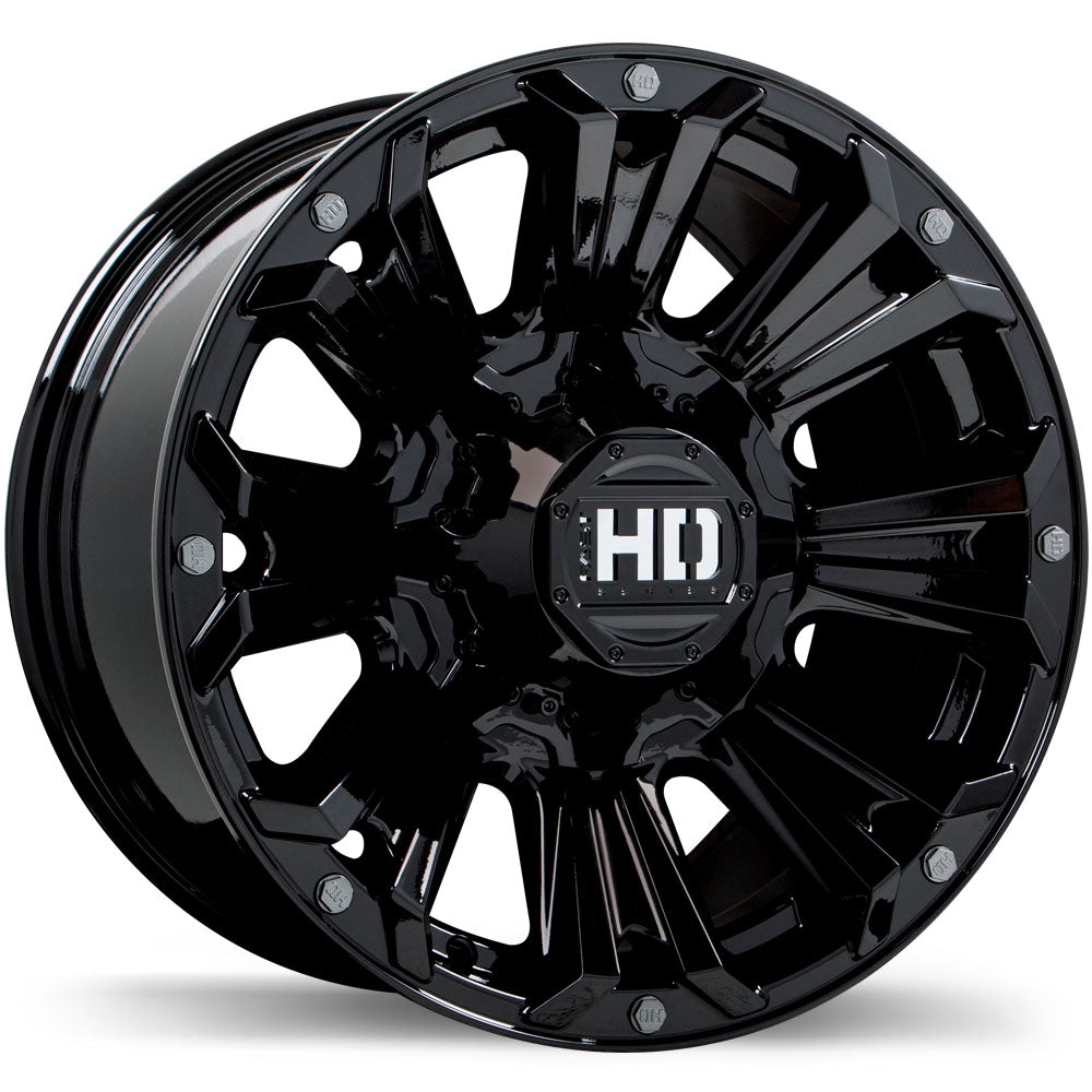 Fast HD AMMO Gloss Black 16x8 +10 5x114.3|5x127mm 78.0mm