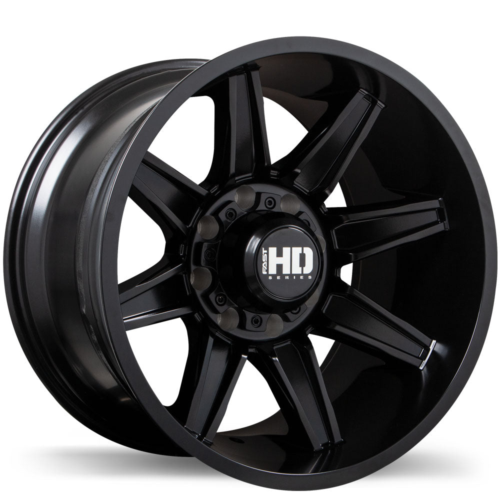 Fast HD HAVOK Satin Black 20x12 -44 8x165.1mm 125.0mm - Wheelwiz