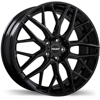 Fast Wheels Vybz Gloss Black 18x8 +40 5x112mm 72.6mm