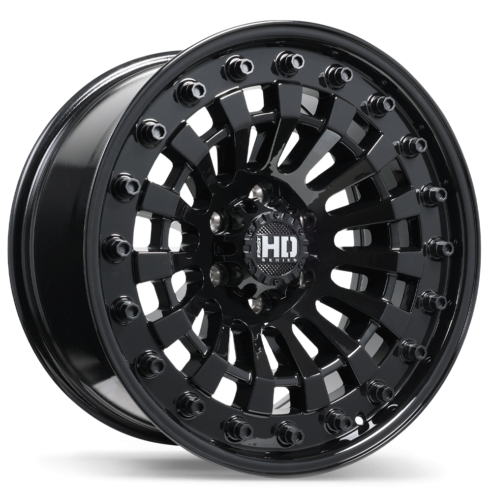 Fast HD Shred Gloss Black 20x10 0 6x139.7mm 106.1mm