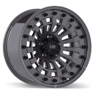 Fast HD Shred Gloss Gunmetal 20x10 0 5x139.7mm 77.8mm