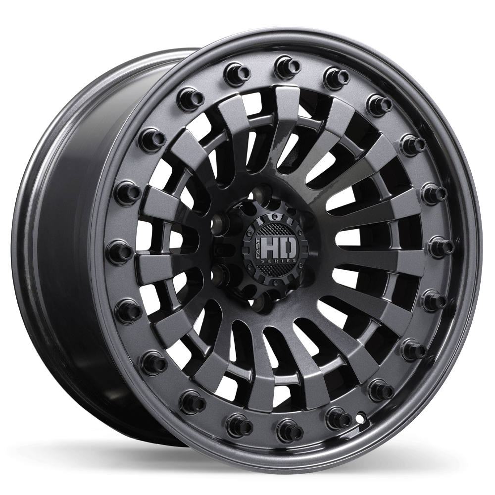 Fast HD Shred Gloss Gunmetal 20x10 0 6x139.7mm 95.1mm - Wheelwiz