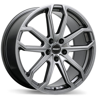 Fast Wheels Impression Titanium 18x8 +45 5x120mm 64.1mm