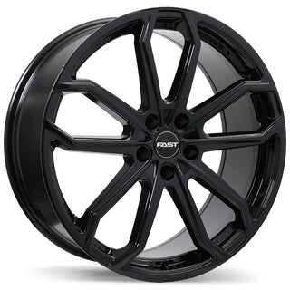 Fast Wheels Impression Gloss Black 20x8.5 +45 5x114.3mm 66.1mm