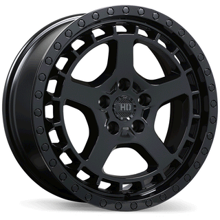 Fast HD Overland Gloss Black 18x7.5 +40 5x112mm 72.6mm
