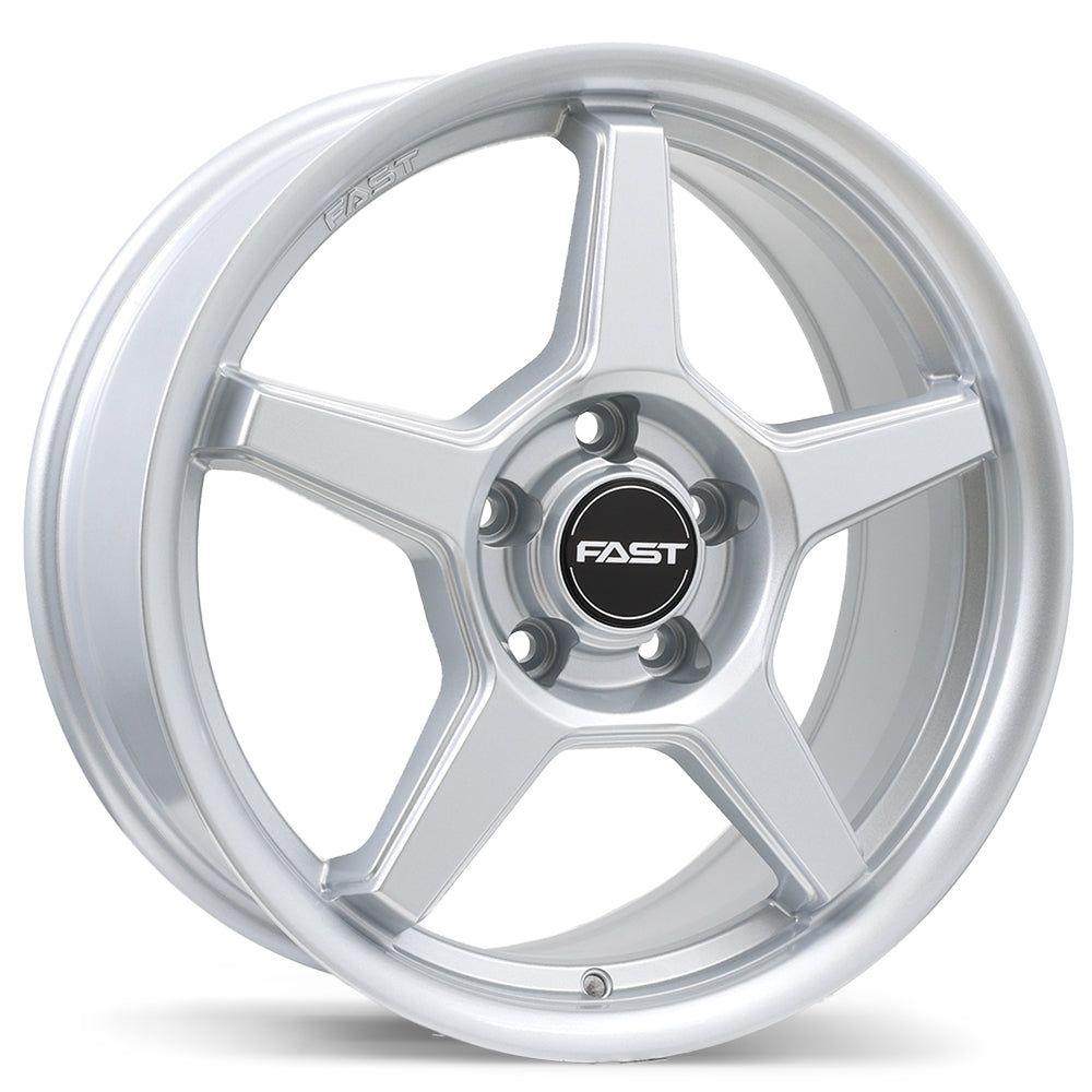 Fast Wheels Flair Gloss Silver 16x7 +45 5x114.3mm 64.1mm - Wheelwiz