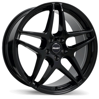 Fast Wheels Boost Gloss Black 19x8.5 +45 5x114.3mm 72.6mm