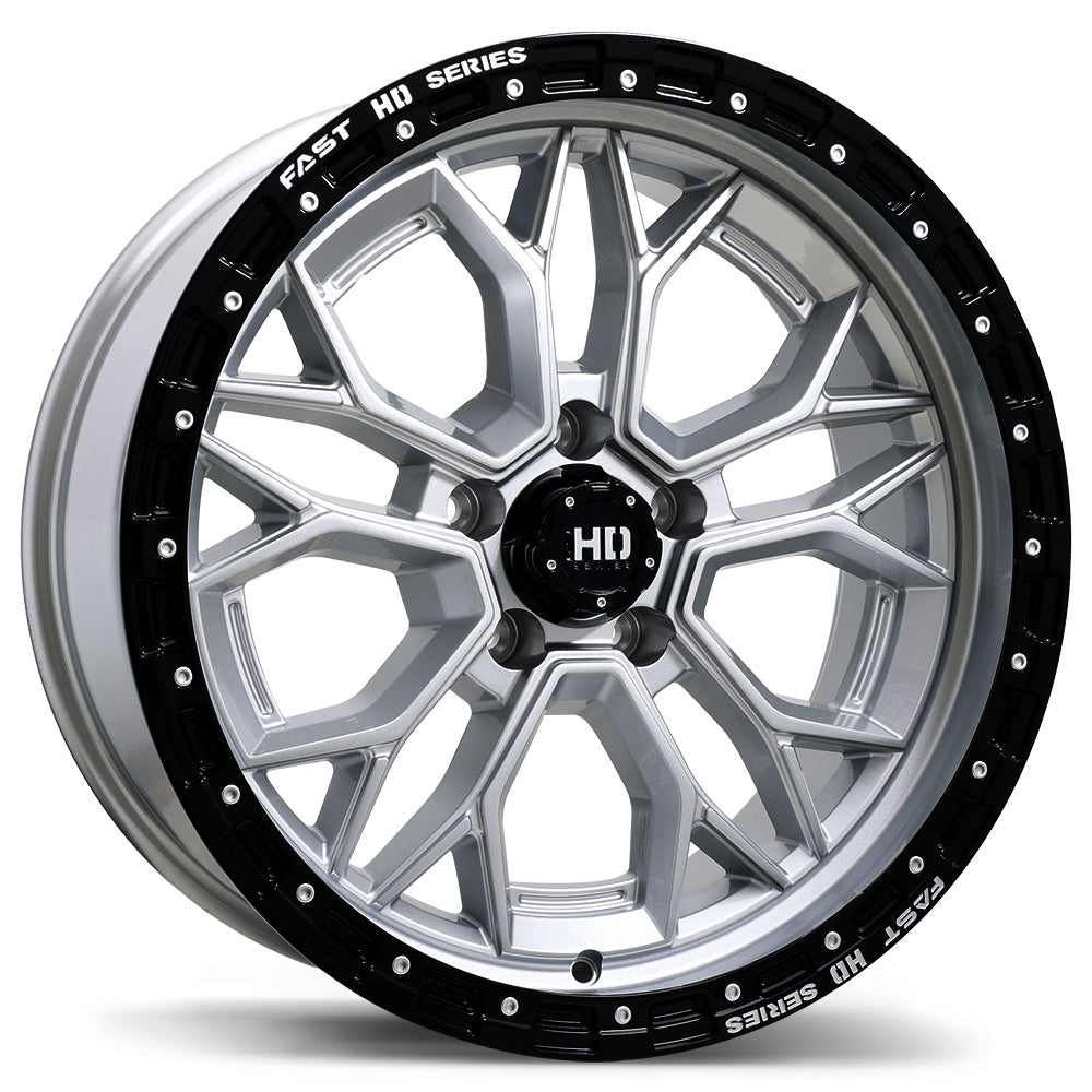 Fast HD Muramasa Gloss Silver with Black Lip 20x9 0 5x127mm 71.5mm