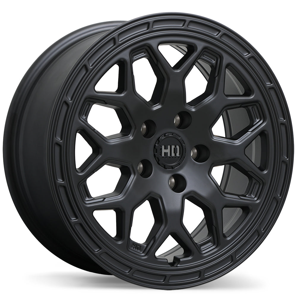 Fast HD Bandit Matte Black 17x7.5 +40 5x100mm 56.1mm