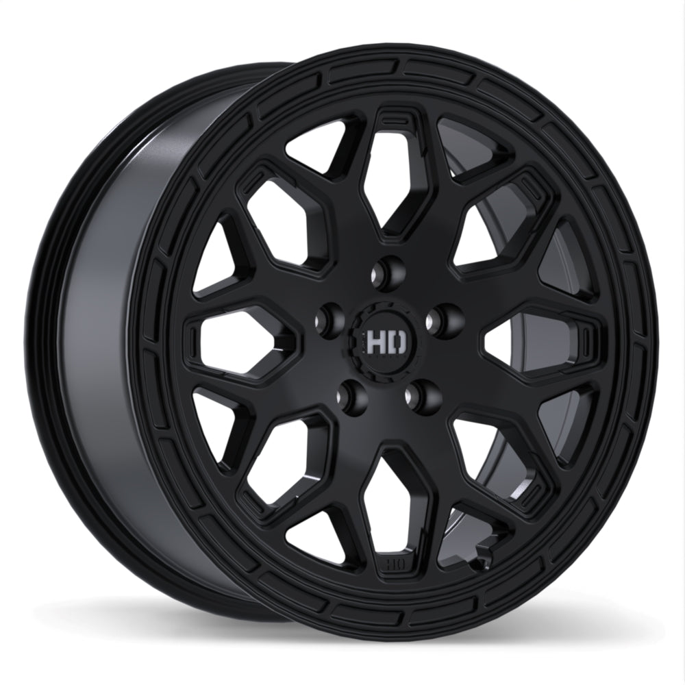 Fast HD Bandit Matte Black 18x8 +35 5x108mm 63.4mm