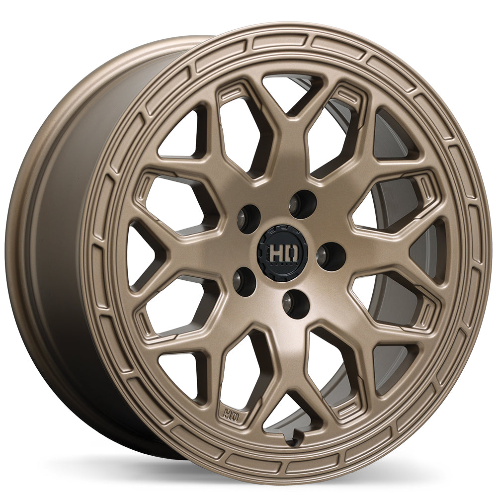 Fast HD Bandit Satin Bronze 17x7.5 +35 5x114.3mm 72.6mm