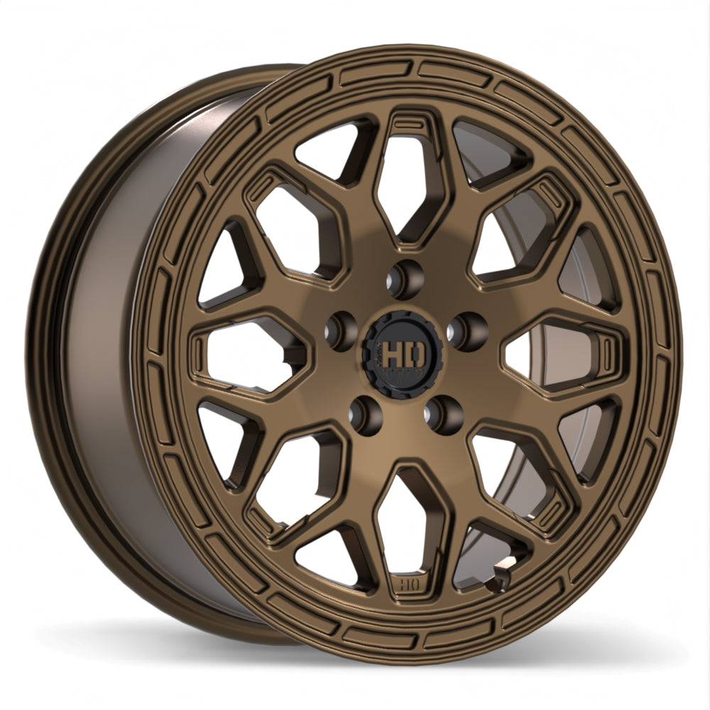 Fast HD Bandit Satin Bronze 17x7.5 +35 5x114.3mm 72.6mm
