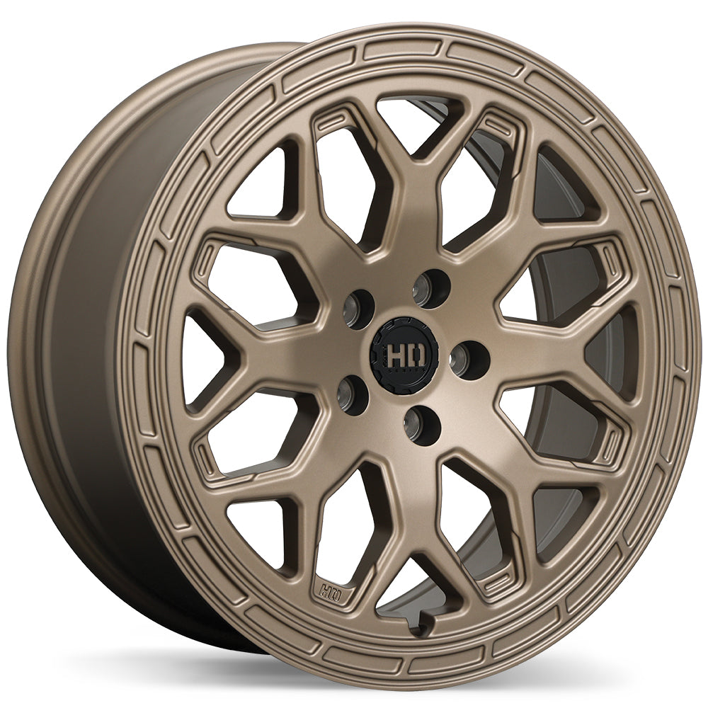 Fast HD Bandit Satin Bronze 18x8 +35 5x108mm 63.4mm
