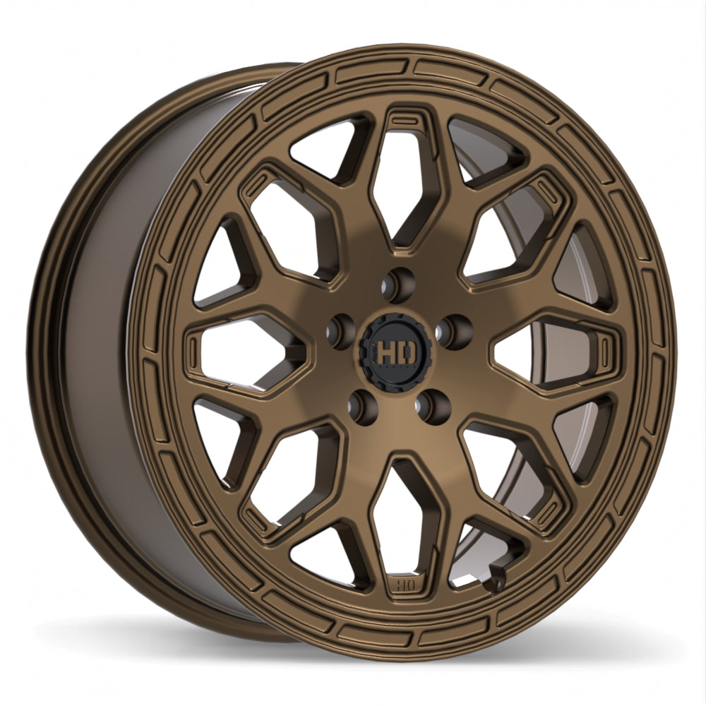 Fast HD Bandit Satin Bronze 19x8 +40 5x114.3mm 72.6mm