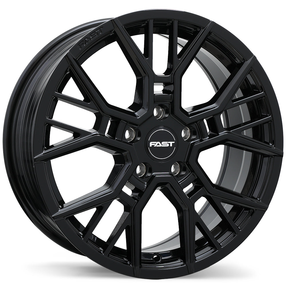 Fast Wheels Spectre Gloss Black 17x7.5 +45 5x114.3mm 66.1mm