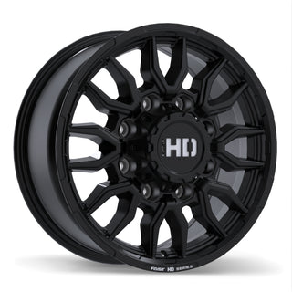 Fast HD Grit Satin Black with Milling 18x8.5 +40 8x170mm 125.1mm
