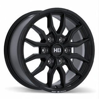 Fast HD Grit Satin Black with Milling 17x8 +30 6x114.3mm 66.1mm