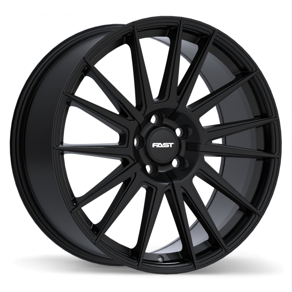 Fast Wheels Tempest Satin Black 20x8.5 +45 5x114.3mm 67.1mm - Wheelwiz