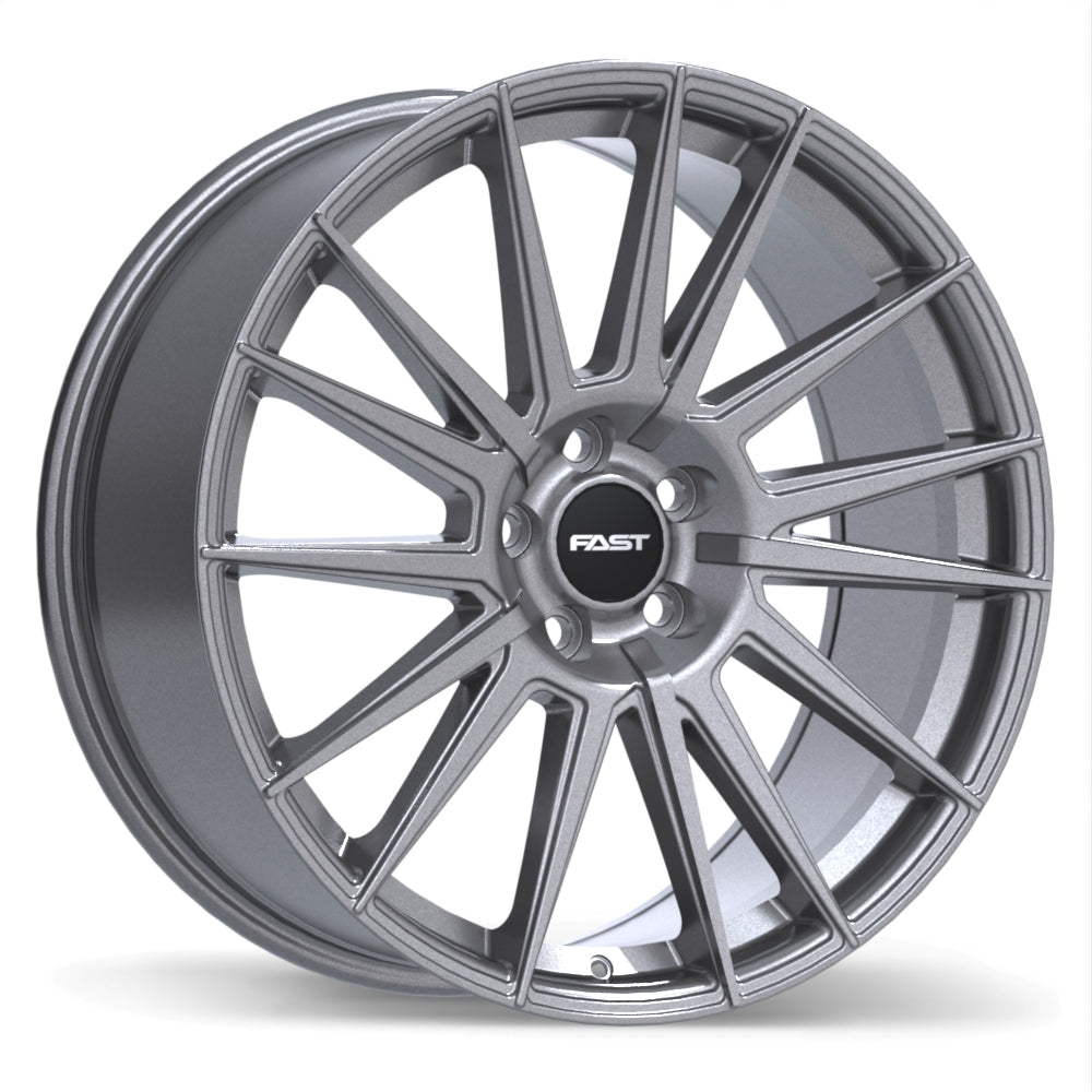 Fast Wheels Tempest Titanium 20x8.5 +45 5x114.3mm 67.1mm - Wheelwiz