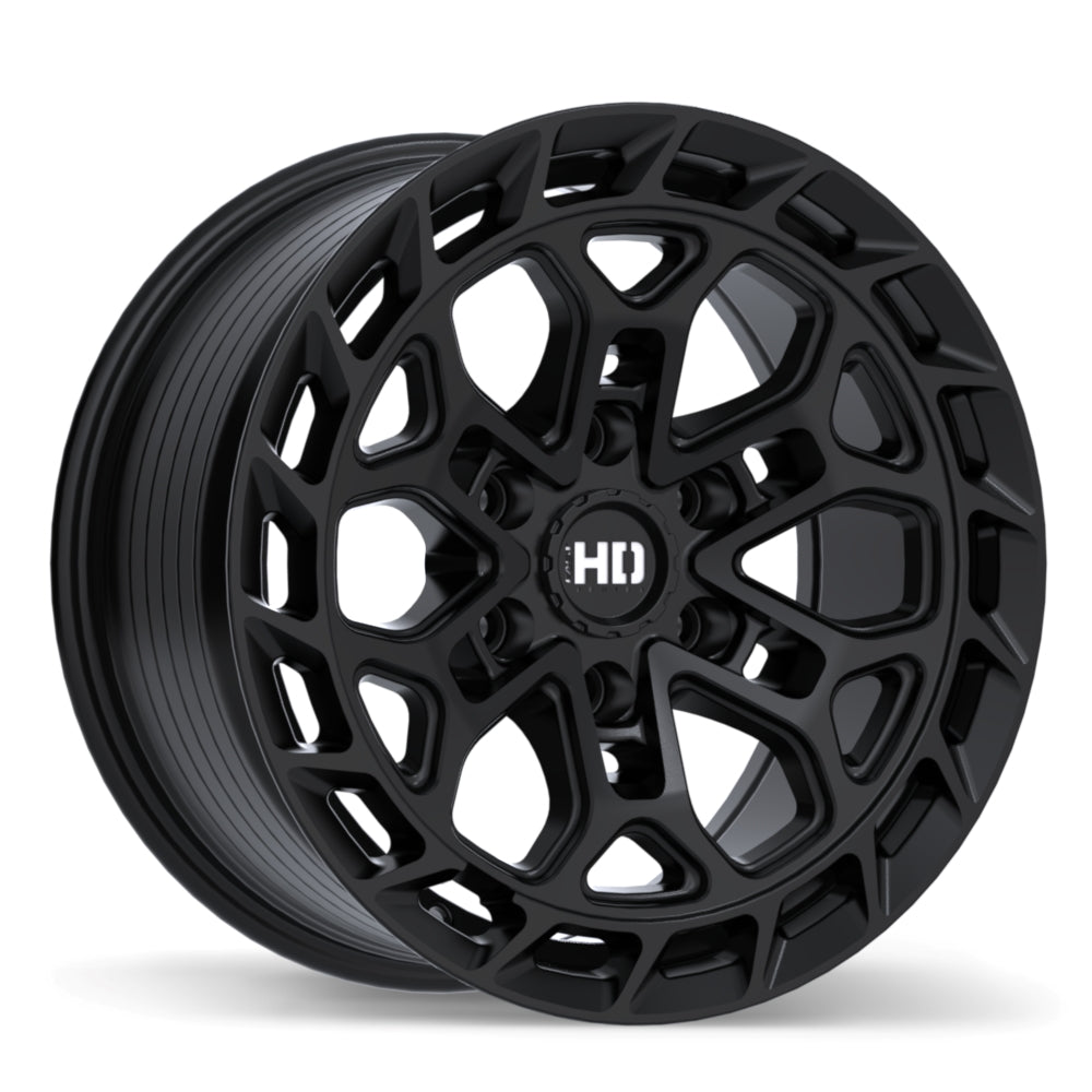 Fast HD Phantom Satin Black 18x9 +20 6x139.7mm 106.1mm - Wheelwiz