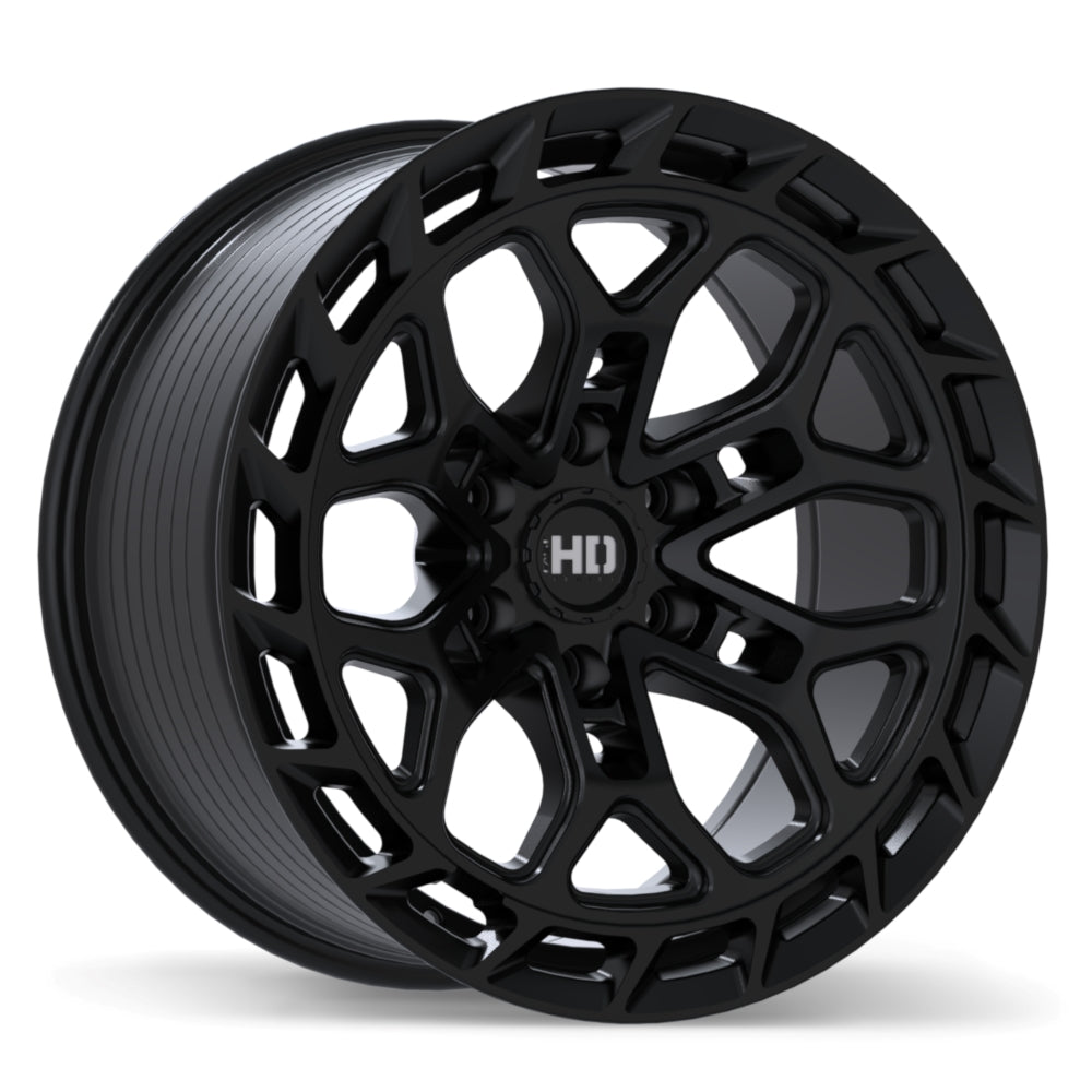 Fast HD Phantom Satin Black 20x10 0 6x139.7mm 106.1mm - Wheelwiz