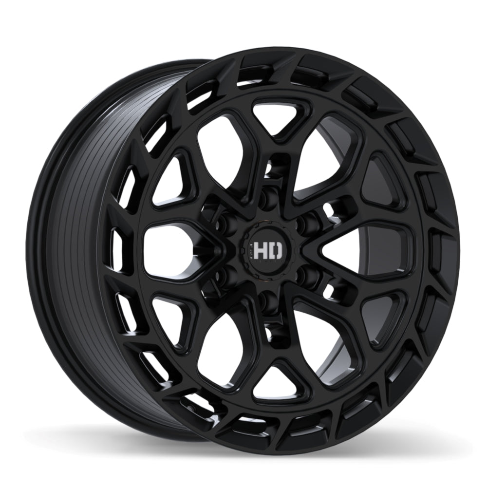 Fast HD Phantom Satin Black 20x9 +20 6x135mm 87.1mm - Wheelwiz