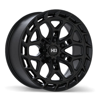 Fast HD Phantom Satin Black 20x9 +20 6x135mm 87.1mm