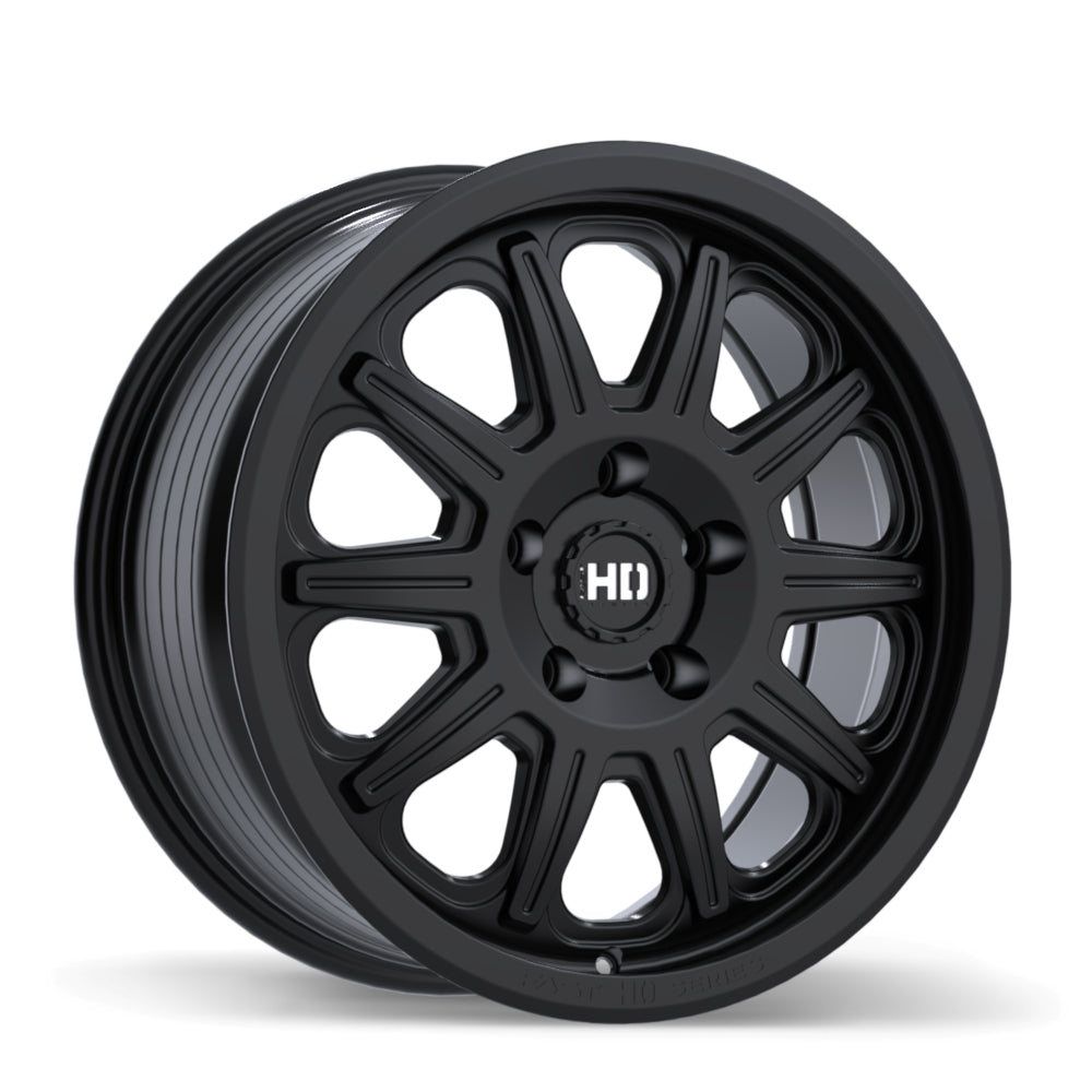 Fast HD Fury Satin Black 18x8 +45 5x127mm 71.5mm - Wheelwiz
