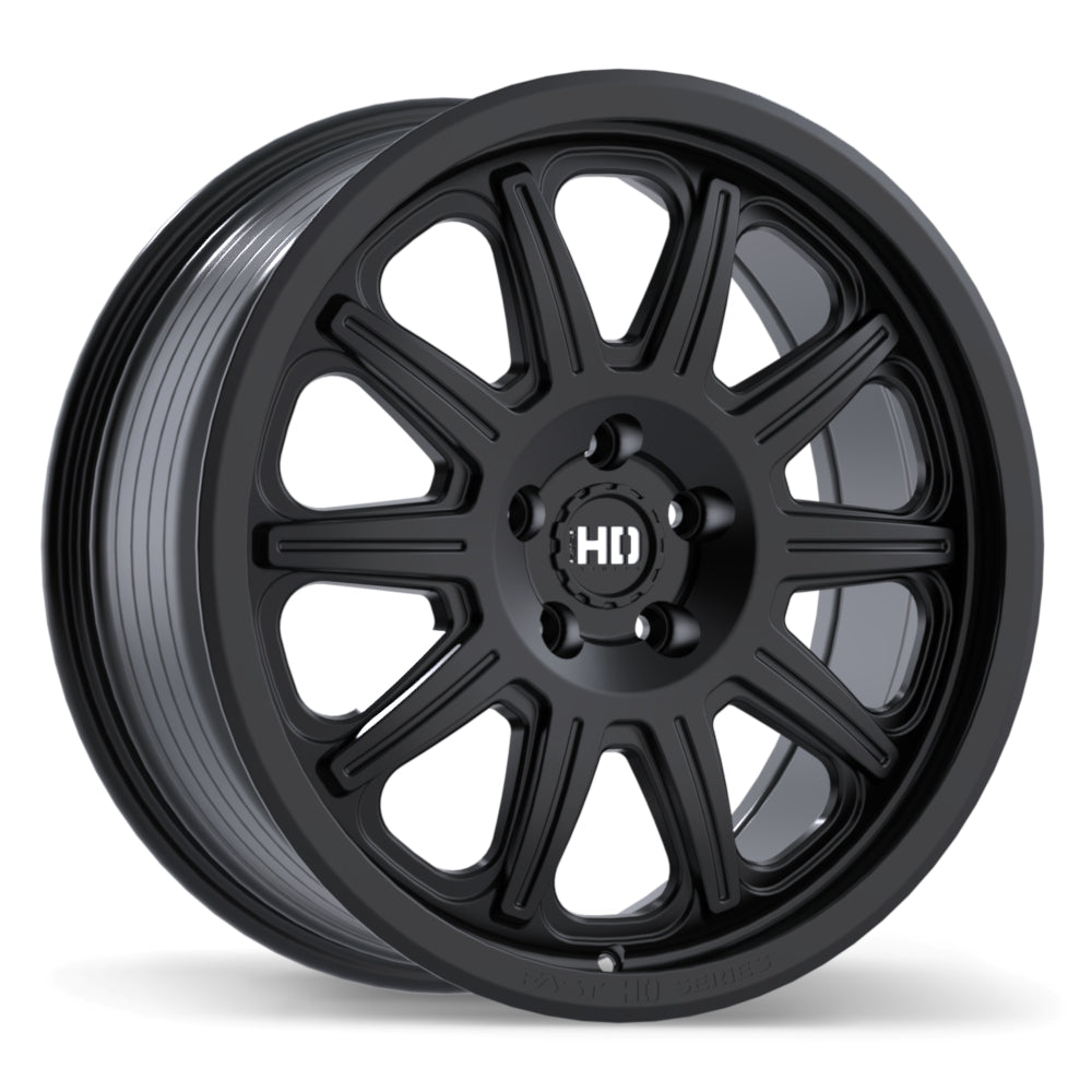 Fast HD Fury Satin Black 19x8 +40 5x114.3mm 72.6mm - Wheelwiz