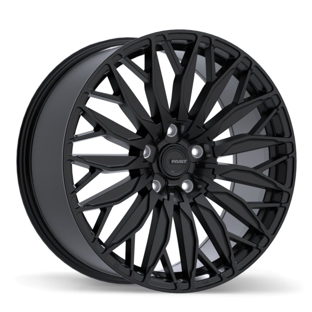 Fast Wheels Onyx Satin Black 20x9 +40 5x114.3mm 71.5mm - Wheelwiz