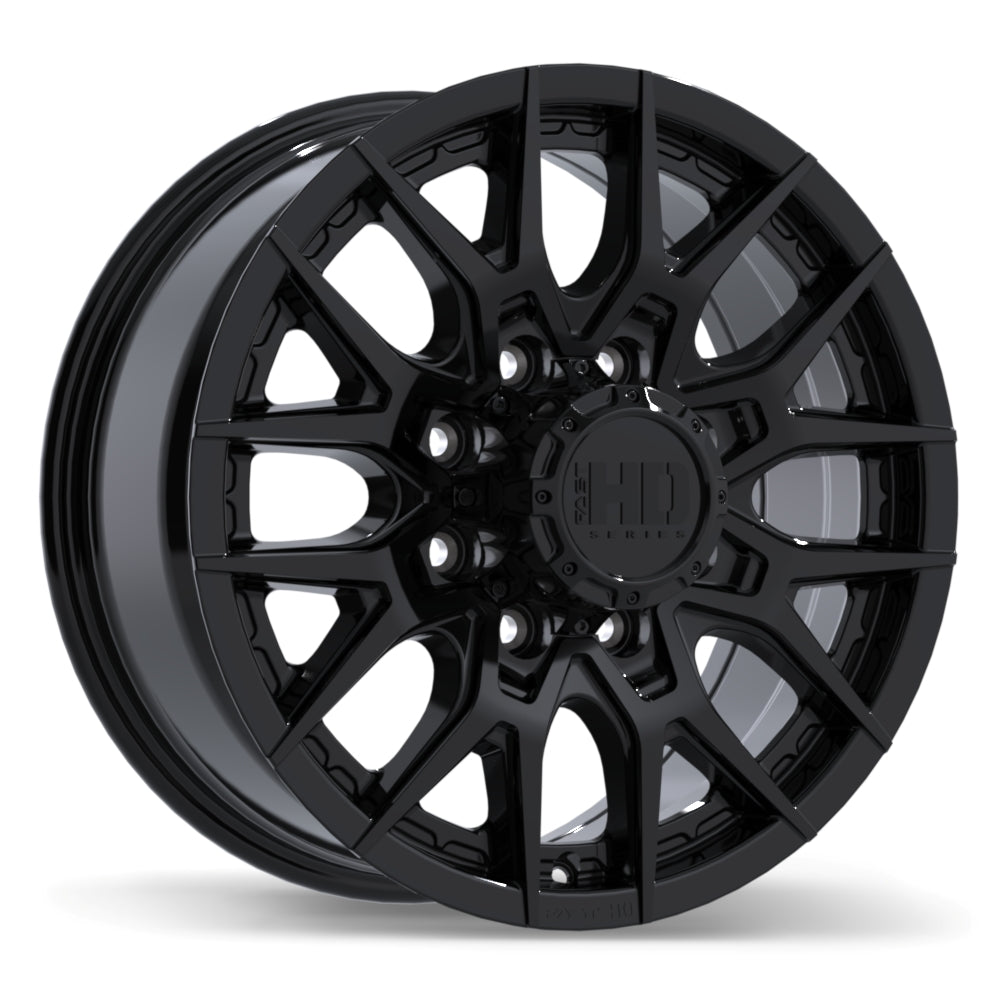 Fast HD Noctura Gloss Black 18x8 +40 8x170mm 125.1mm - Wheelwiz