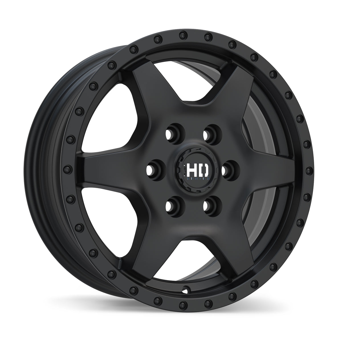 Fast HD Stax Satin Black 16x6.5 +54 6x130mm 84.1mm - Wheelwiz