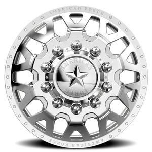American Force F91 Quake DRW Polished 22.5x8.25 +169 10x225mm 170mm - Wheelwiz