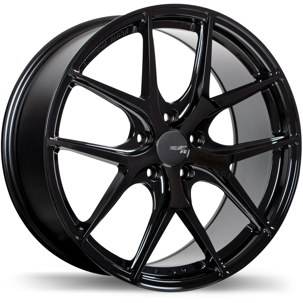 Fast Wheels FC04 Metallic Black 18x9 +43 5x114.3mm 66.1mm