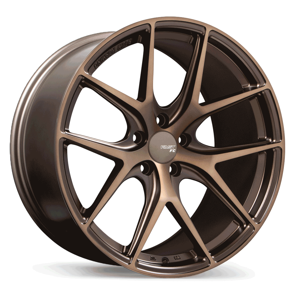 Fast Wheels FC04 Matte Bronze 19x9.5 +35 5x114.3mm 72.6mm - Wheelwiz