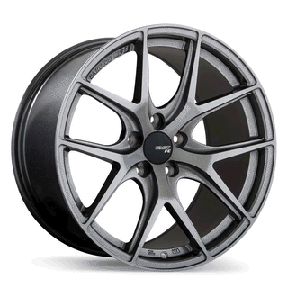 Fast Wheels FC04 Titanium 19x9.5 +45 5x110mm 72.6mm