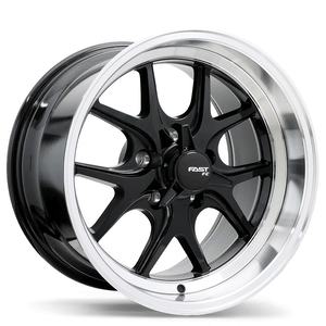 Fast Wheels FC04V Gloss Black with Machined Lip 18x11 -20 5x114.3mm 71.5mm