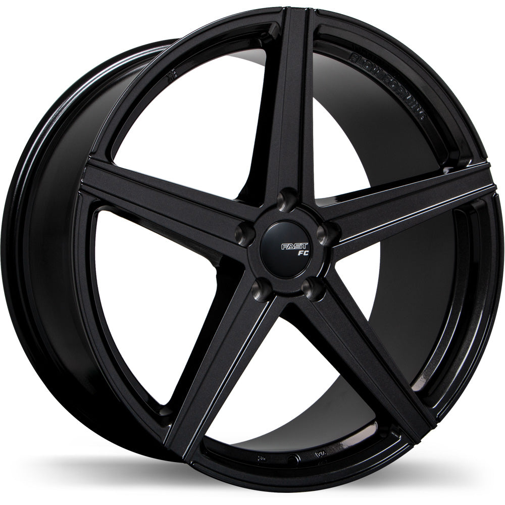 Fast Wheels FC05 Titanium Black 18x8 +35 5x120mm 72.6mm