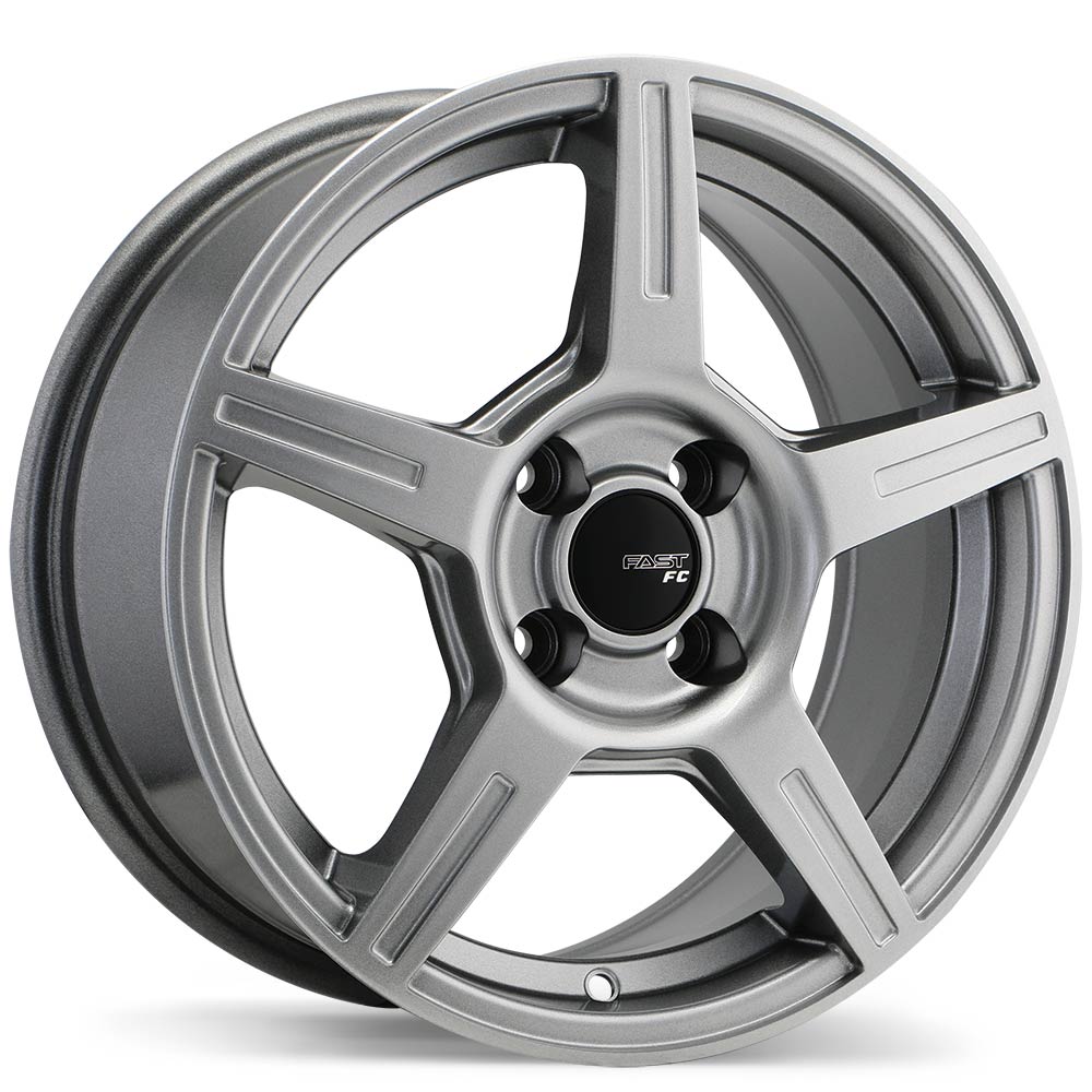 Fast Wheels FC07 Platinum 15x7 +40 4x100mm 54.1mm - Wheelwiz