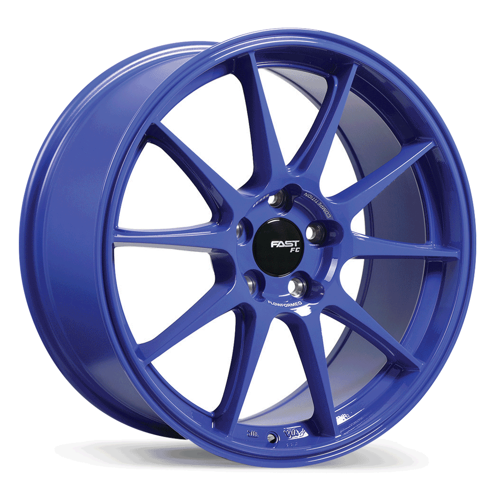 Fast Wheels FC08 Gloss Blue 18x8 +40 5x114.3mm 72.6mm - Wheelwiz